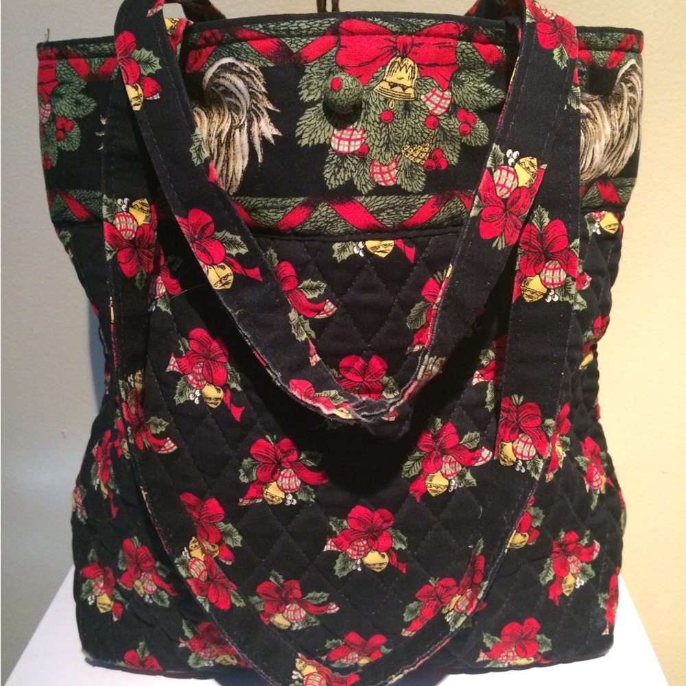 Vera Bradley Hens and Holly Holiday Tote